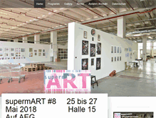 Tablet Screenshot of kunstsupermart.de